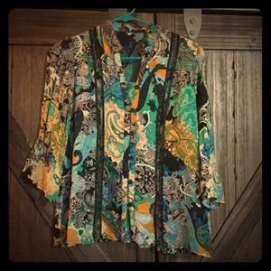 My Collection Petite Blouse